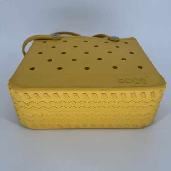 Bogg Bag Yellow Medium Tote 14.5 X 12 X 5 Baby Bag Beach Bag - Picture 6 of 9